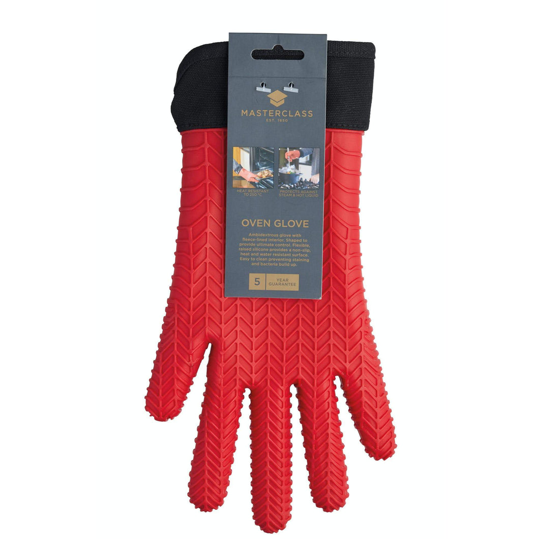 MasterClass Silicone Oven Glove with Fingers