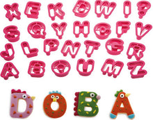 Load image into Gallery viewer, Decora Cookie Cutter Set - Alphabet
