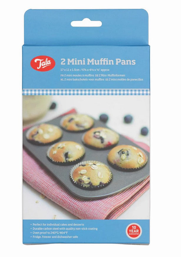 Tala Mini Mini Muffin Pans, Set of 2