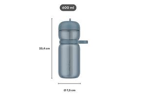 Mepal Flip Bottle 600 ml - Graphite black