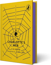 Load image into Gallery viewer, Charlottes Web Yellow Hard Back Book
