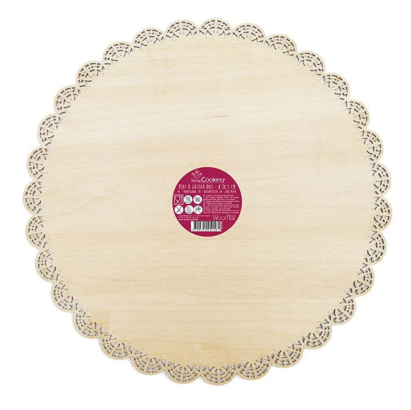 Eddingtons Wooden Serving Plate - Round