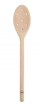 Load image into Gallery viewer, T&amp;G Wooden Spoon with Holes - 30cm
