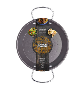 World of Flavours Paella Pan - 32cm