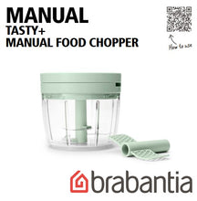 Load image into Gallery viewer, Brabantia Tasty+ Manual Food Chopper
