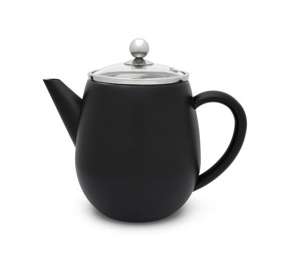 Bredemeijer Teapot Duet Eva 1.1L Matt Black