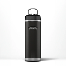 Load image into Gallery viewer, Thermos Icon Series Water Bottle with Straw 710ml - Granite Black
