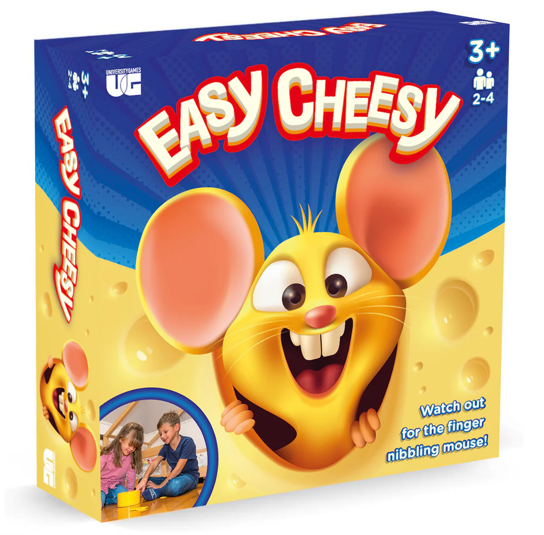 University Games Easy Cheesy Board Game