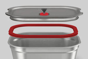 Black & Blum Stainless Steel Multi Function Food Box Medium 900ml