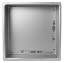 Load image into Gallery viewer, PME Square Cake Pan - 16&quot;
