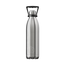 Load image into Gallery viewer, Chilly&#39;s 1.8L Bottle - Stainless Steel
