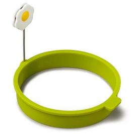 Zeal Silicone Round Egg Ring - Lime