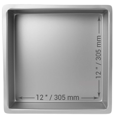 PME Square Cake Pan - 12