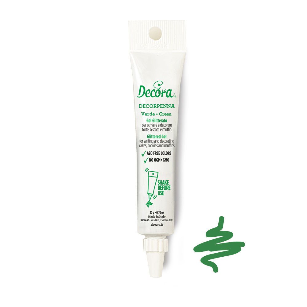 Decora Writing Icing - Green