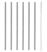 Load image into Gallery viewer, Viners Stainless Steel Drinking Straws - Long
