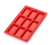 Load image into Gallery viewer, Lekue Gourmet 9 Cav Financier Mould - Red
