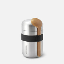 Load image into Gallery viewer, Black &amp; Blum Stainless Seel Food  Flask 400ml Black
