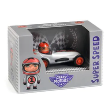 Load image into Gallery viewer, Djeco Crazy Motors Silver Super Speed
