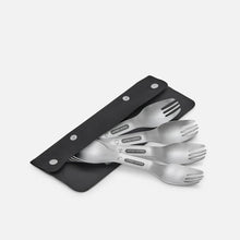 Load image into Gallery viewer, Black &amp; Blum Picnic Spork Set of 4
