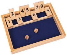 Load image into Gallery viewer, Wooden Games Workshp; Shut The Box
