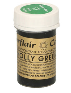 Sugarflair Paste Colour - Holly Green