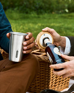 Black & Blum Stainless Steel Picnic Cup Set of 4 - 500ml