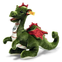 Load image into Gallery viewer, Steiff Rocky dragon 32cm green
