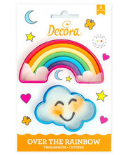 Load image into Gallery viewer, Decora Cookie Cutter Set - Rainbow and Cloud
