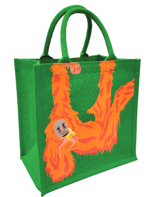 Natures Craft Jute Bag Orangutan