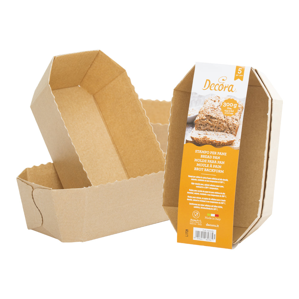 Decora Paper Bread Pans 15cm