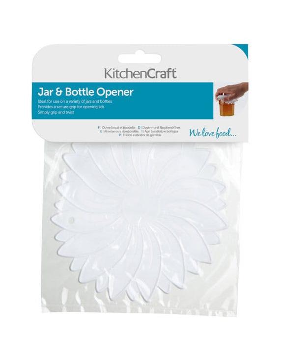 KitchenCraft Rubber Jar & Bottle Opener