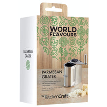 Load image into Gallery viewer, World of Flavours Italian Rotary S/S Parmesan Cheese Grater
