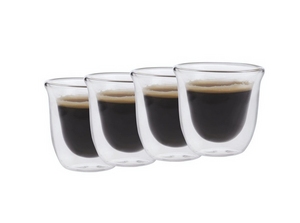 La Cafetière Double Walled Espresso Cup - Set of 4