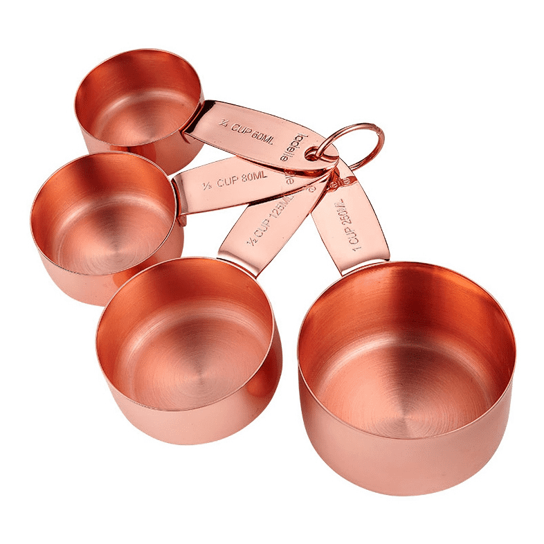Ladelle Lawson Measuring Cups - Copper