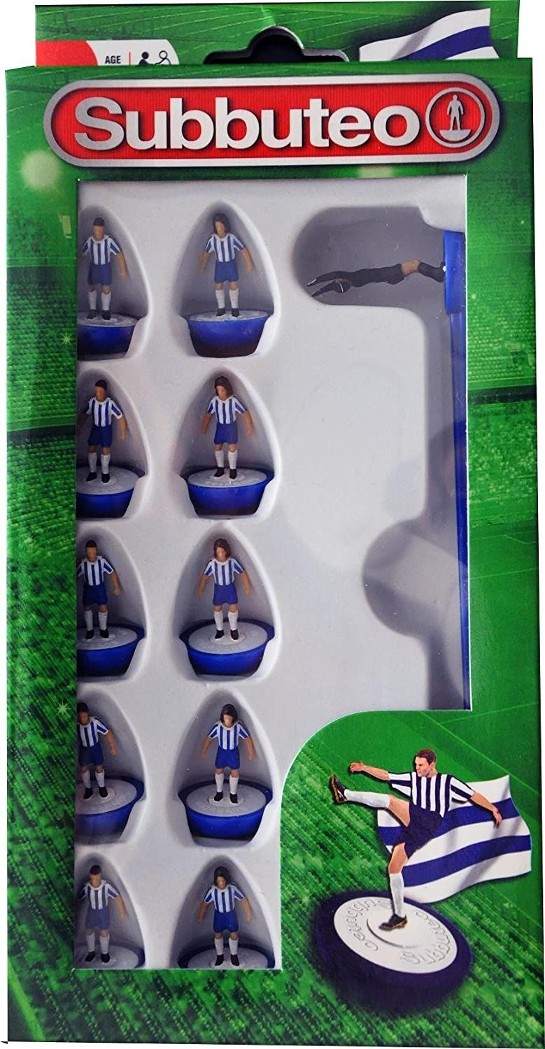 Subbuteo Blue/White Stripes Team