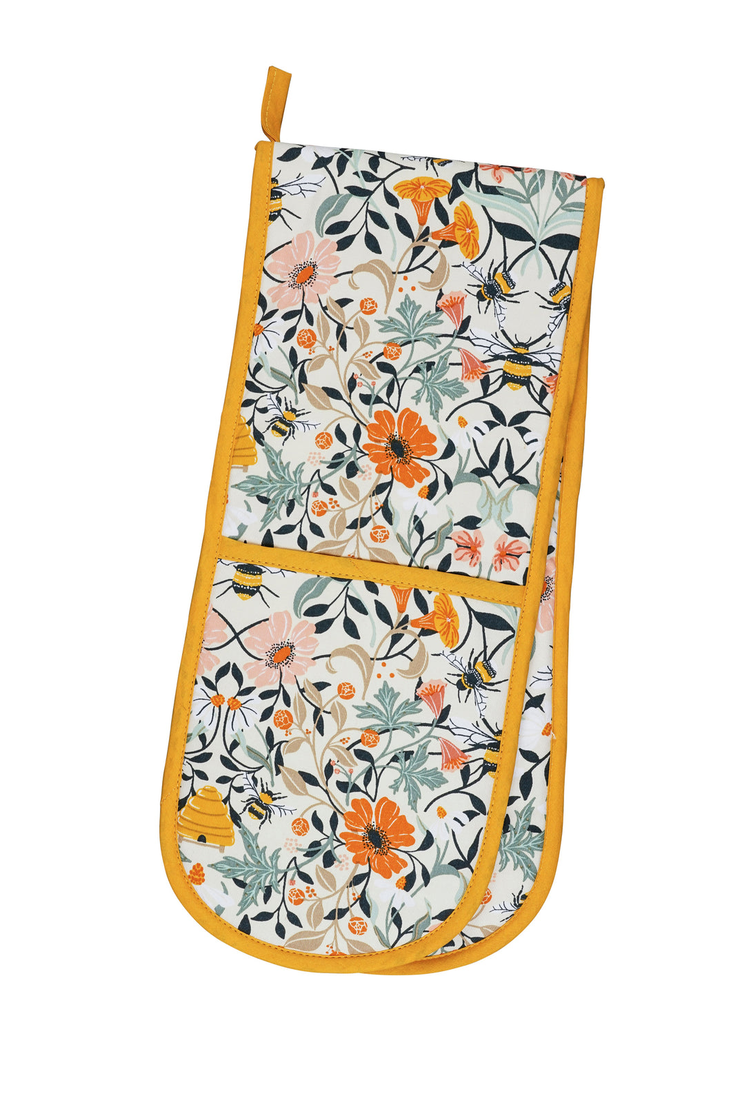 Ulster Weavers Cotton Double Oven Glove - Bee Bloom