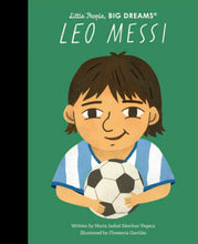 Load image into Gallery viewer, Little People Big Deams: LEO MESSI Hardback Book
