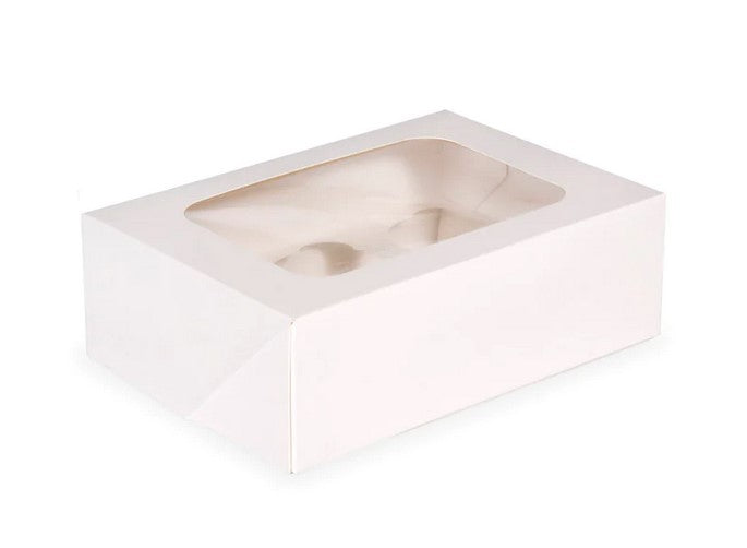Anniversary House Cupcake Box - 6 Cup