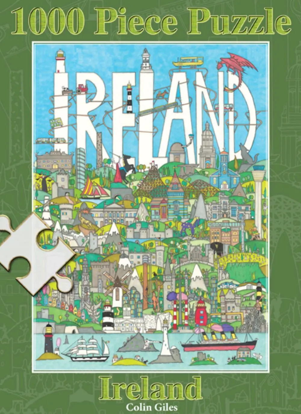 Natures Crafts Ireland 1000pc Jigsaw Puzzle