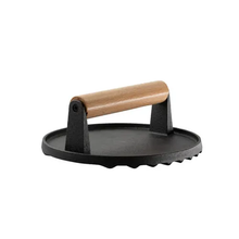 Load image into Gallery viewer, Taylor's Eye Witness Cast Iron Grill Press
