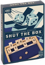 Load image into Gallery viewer, Wooden Games Workshp; Shut The Box
