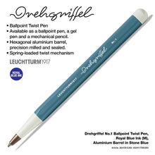 Load image into Gallery viewer, Leuchtturm Stone Blue Ballpoint Pen Blue
