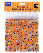 Load image into Gallery viewer, PME Resealable Treat Bags - Pumpkin Party
