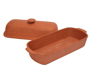 Dexam Terracotta Bread Baker with Lid