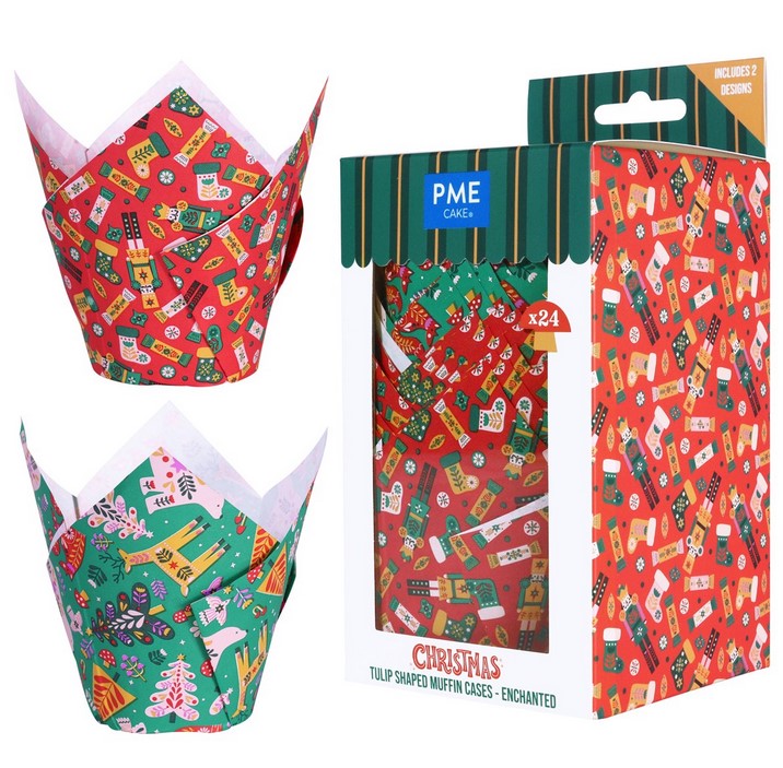 PME Tulip Muffin Cases - Enchanted