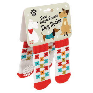 Rex Poopy Dog Socks Medium - Mid Century
