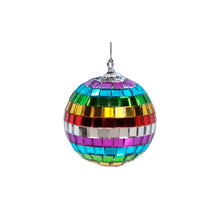 Load image into Gallery viewer, Gisela Graham Rainbow Mirror Ball - 60mm
