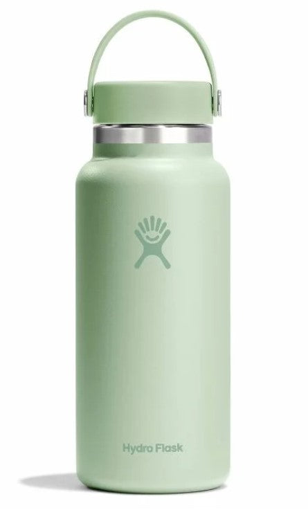 Hydroflask Wide Mouth Bottle with Flex Cap 32oz - Aloe