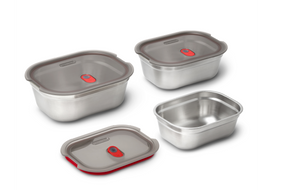 Black & Blum Stainless Steel Multi Function Food Box Large 1200ml