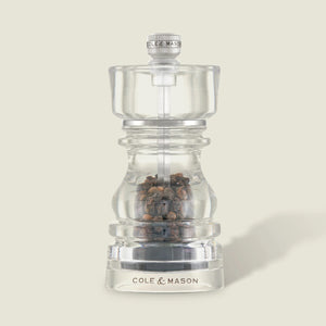 Cole & Mason London Acrylic Pepper Mill 130mm